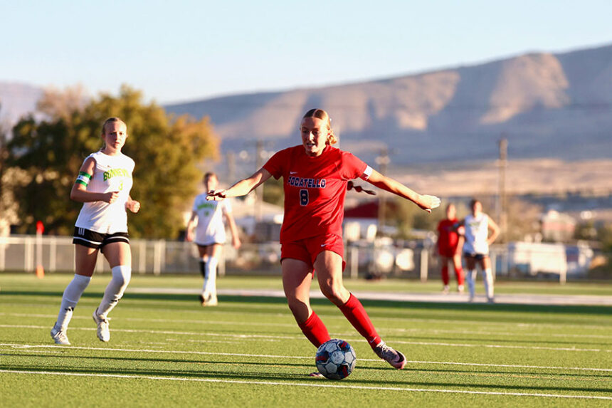 Pocatello girls soccer Brynlee Pool