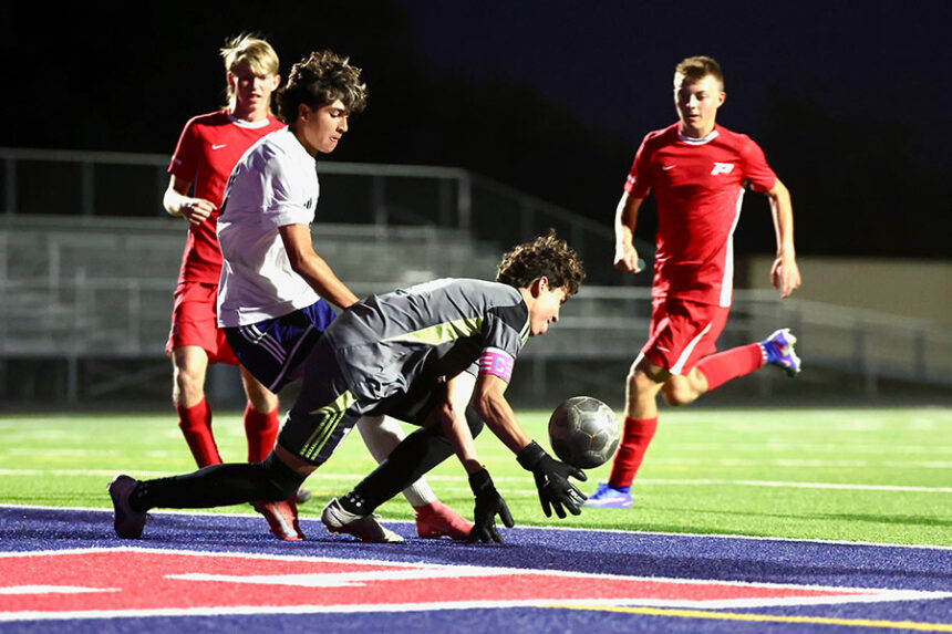 Pocatello boys soccer Luke Barnes