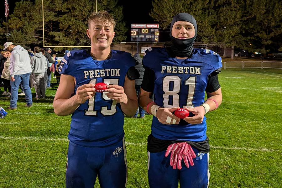 Preston Carter Perry (left) and Cash Harris