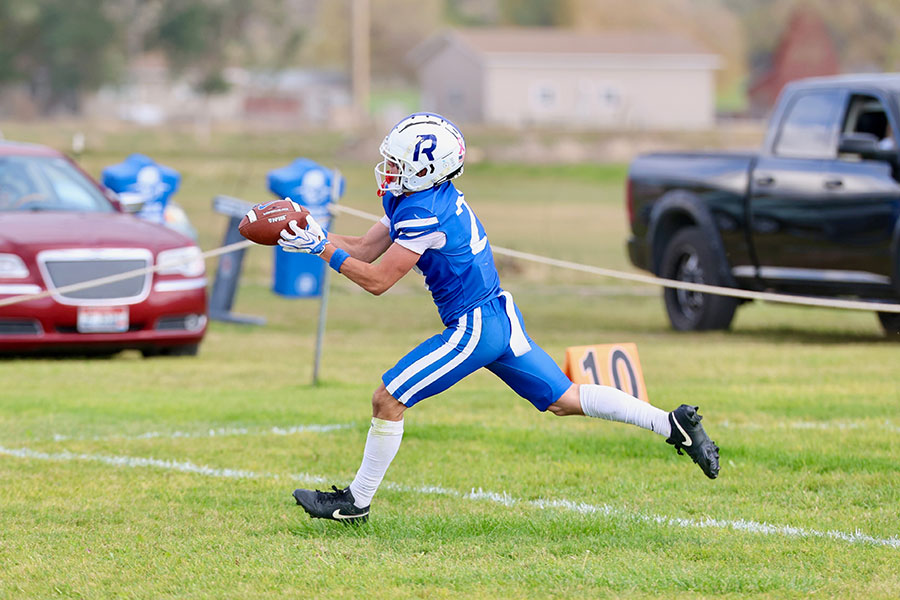 Rockland football Zach Permann