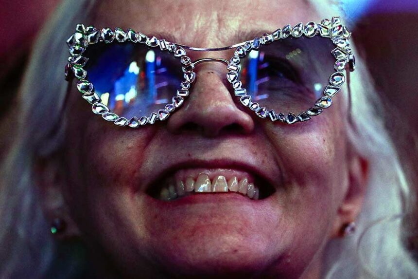 FILE - A fan attends the performance by American singer Jon Batiste at the Rock in Rio music festival in Rio de Janeiro, Sept. 7, 2026. (AP Photo/Bruna Prado, File)