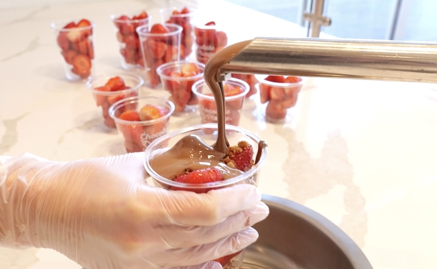 chocolate covered strawberry