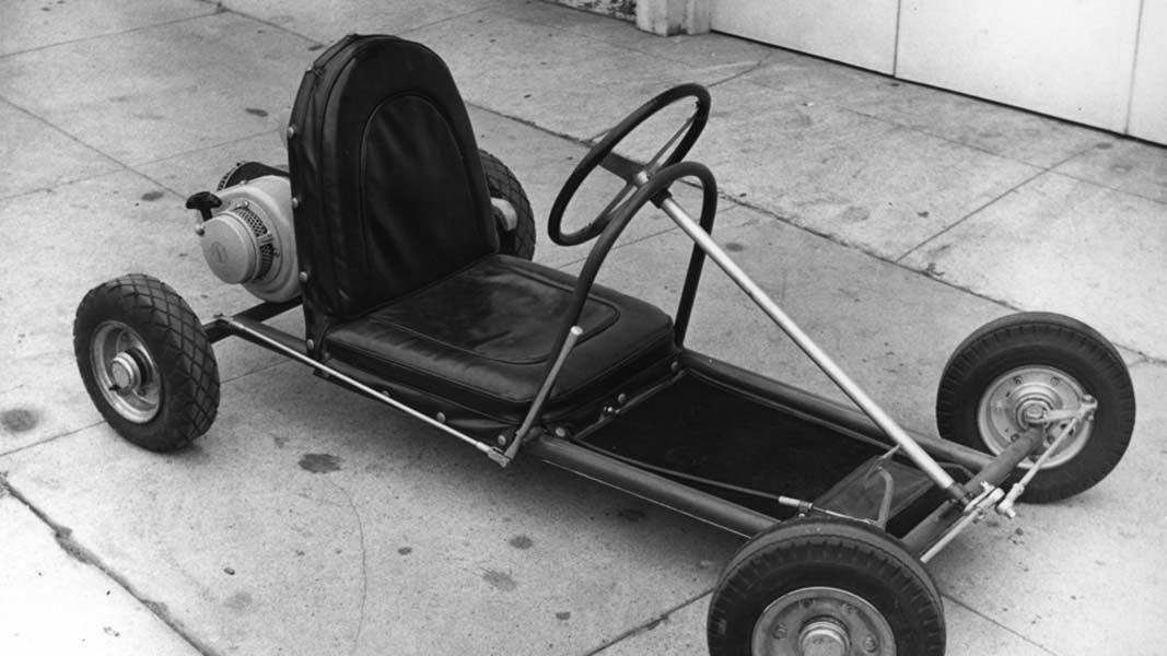 The first go-kart was invented in 1956 by Art Ingels and Lou Borelli. | Courtesy photo