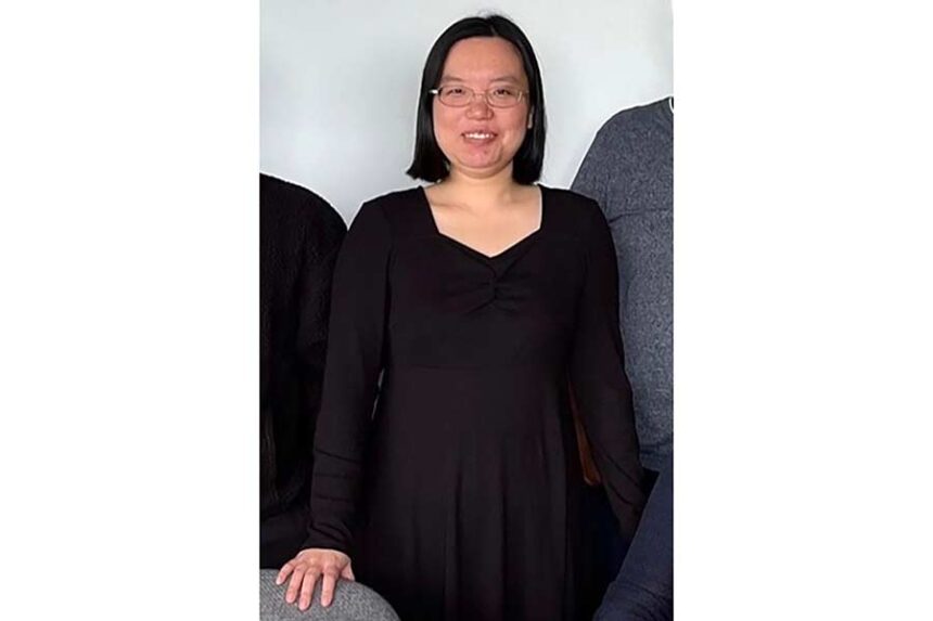 University of Wyoming microbiology graduate student Aili Wang at the university in Laramie, Wyoming, in May 2024. Mandatory Credit: Mark Gomelsky/AP via CNN Newsource