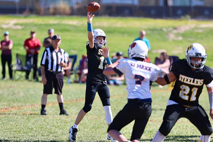 youth football pass