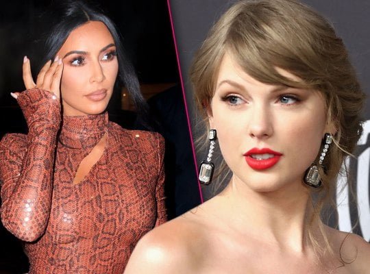 Tailor Swift and Kim Kardashian