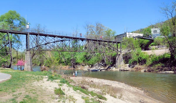The Iconic Spruce Pine Footbridge