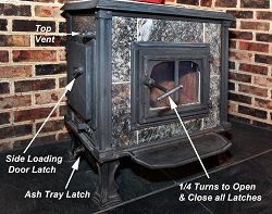 How to start a fire in a woodstove - SAFELY!