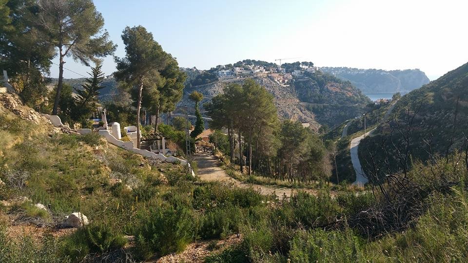 The beautiful environment of Moraira