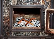 How to start a fire in a woodstove - SAFELY!