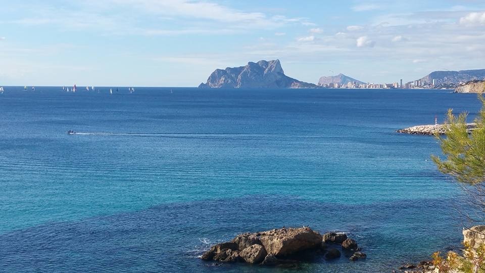 The beautiful environment of Moraira