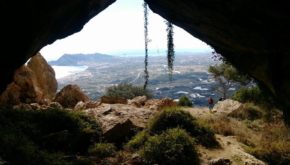 The beautiful environment of Moraira