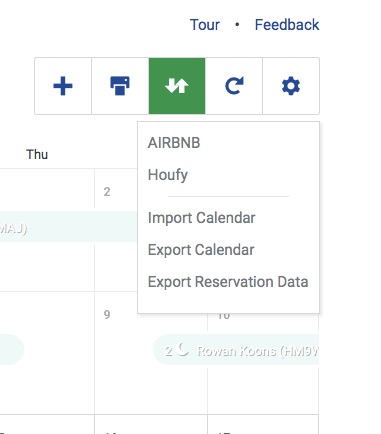 VRBO Calendar exporting into Houfy