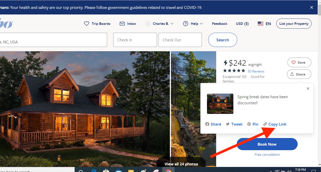 How do I find my VRBO/Homeaway URL?