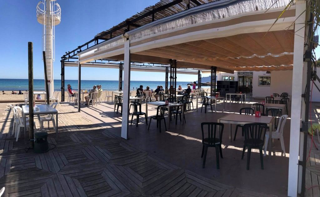 Closest Chiringuitos / xiringuitos / beach bars in the area