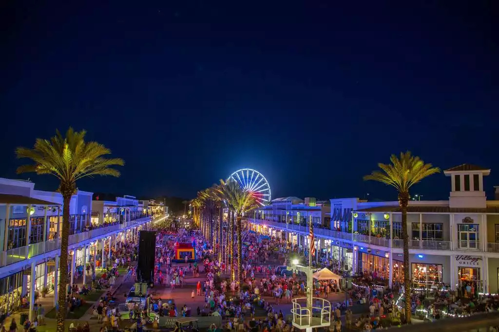 The Wharf in Orange Beach has a wonderful night life including concert series, fireworks displays throughout the year and has a great selection of bars and restaurants. The Wharf is fun for the whole family but it's also a great place for date night! The Wharf in Orange Beach has a wonderful night life including concert series, fireworks displays throughout the year and has a great selection of bars and restaurants. The Wharf is fun for the whole family but it's also a great place for date night! - Shipwrecked Beach House Orange Beach, Alabama - Orange Beach