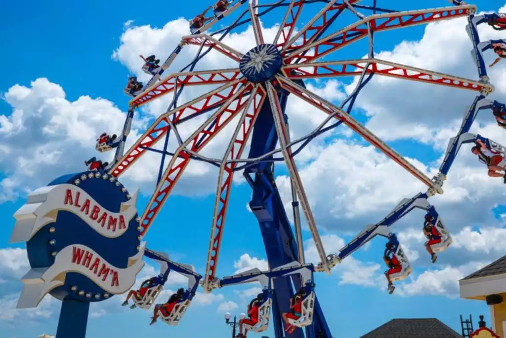 The OWA in Orange Beach/Foley, Alabama has a large selection of amusement park rides including the Alabama Wham'a! The OWA is also adding a Tropical Falls Theme Park that opens summer 2022. The OWA in Orange Beach/Foley, Alabama has a large selection of amusement park rides including the Alabama Wham'a! The OWA is also adding a Tropical Falls Theme Park that opens summer 2022. - Shipwrecked Beach House Orange Beach, Alabama - Orange Beach
