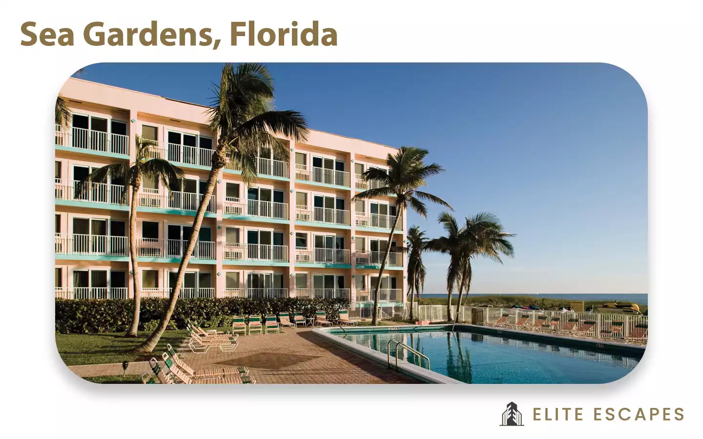 Sea Gardens Resort 1bdr - Pompano Beach Sea Gardens Resort 1bdr - Pompano Beach