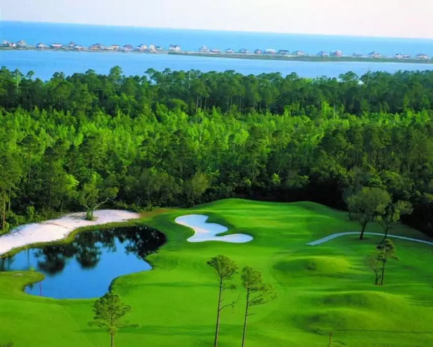 Bring your clubs and enjoy some of the beautiful golf courses in and around Orange Beach and Gulf Shores, Alabama. These beautiful courses are some of the prettiest courses in the south! Bring your clubs and enjoy some of the beautiful golf courses in and around Orange Beach and Gulf Shores, Alabama. These beautiful courses are some of the prettiest courses in the south! - Shipwrecked Beach House Orange Beach, Alabama - Orange Beach