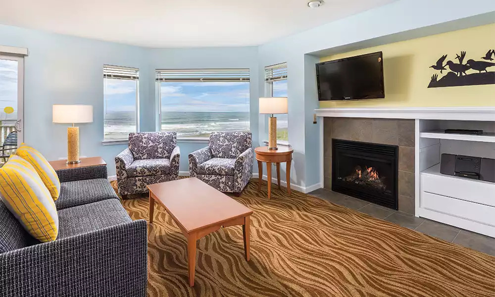 Living Area Living Area - Mariner Village 2bdr - Ocean Shores