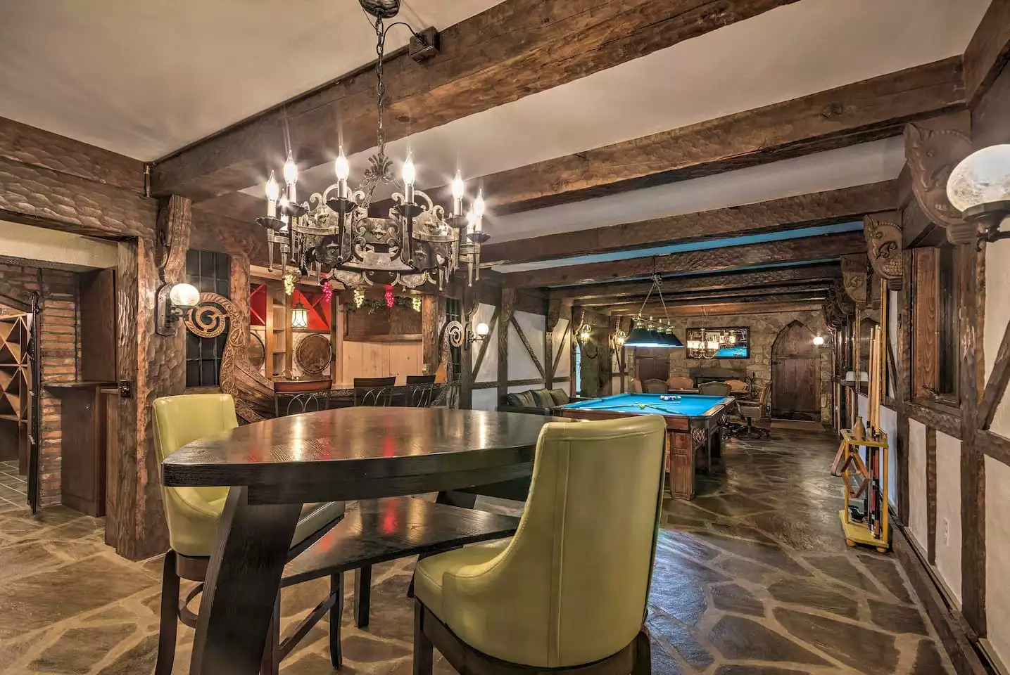 Sip an evening glass of wine as you unwind. Sip an evening glass of wine as you unwind. - Leaping Fawn Lodge - Waynesville