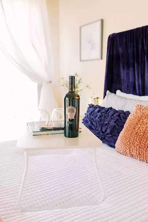 Complimentary bottle of local Paso Robles wine with a 2+ night stay. Complimentary bottle of local Paso Robles wine with a 2+ night stay. - Be Suite - Vineyard Retreat - Paso Robles