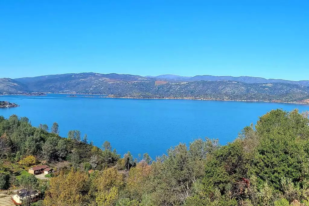 A view from the deck! A view from the deck! - NEW Unobstructed Lake/Mountain View home, movie rm - Kelseyville