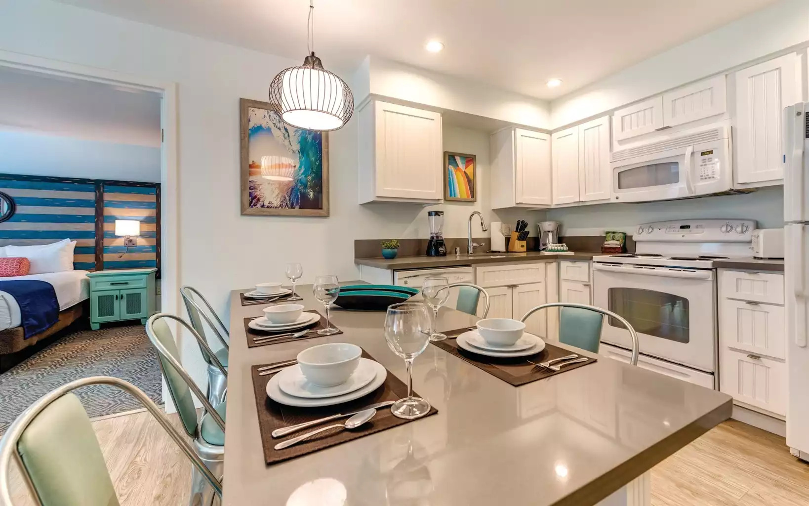 Kitchen Kitchen - Mission Valley Resort 2bdr Queen - San Diego County