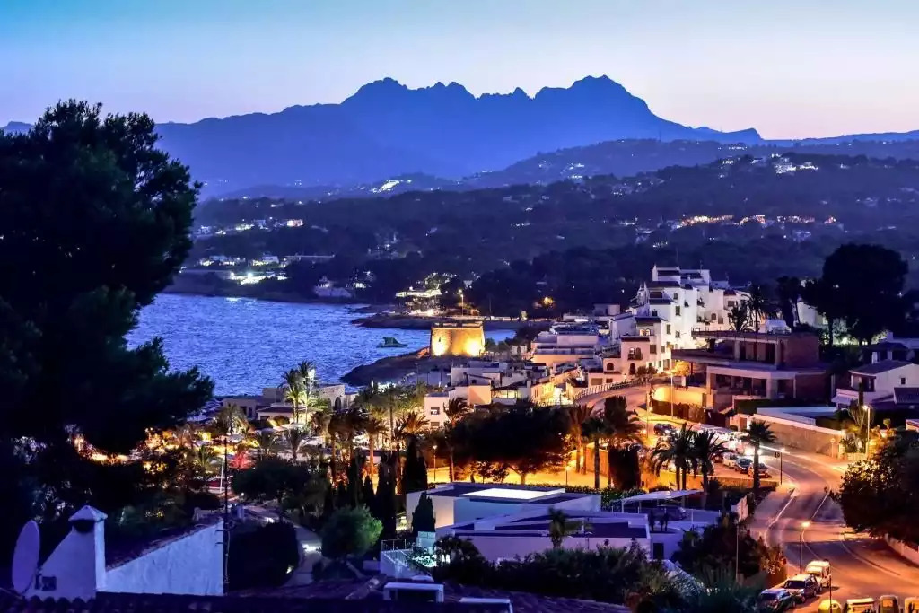 Moraira at night Moraira at night - MiCasa-Benissa - Moraira