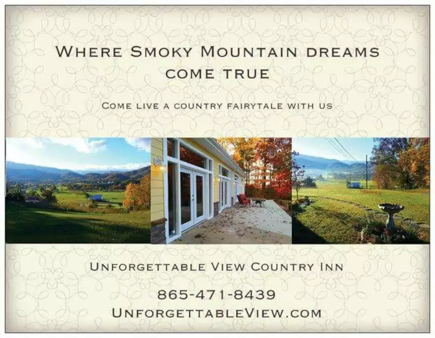 Stunning Smoky Mts Views
Across from Park entrance - Pigeon Forge Stunning Smoky Mts Views
Across from Park entrance - Pigeon Forge