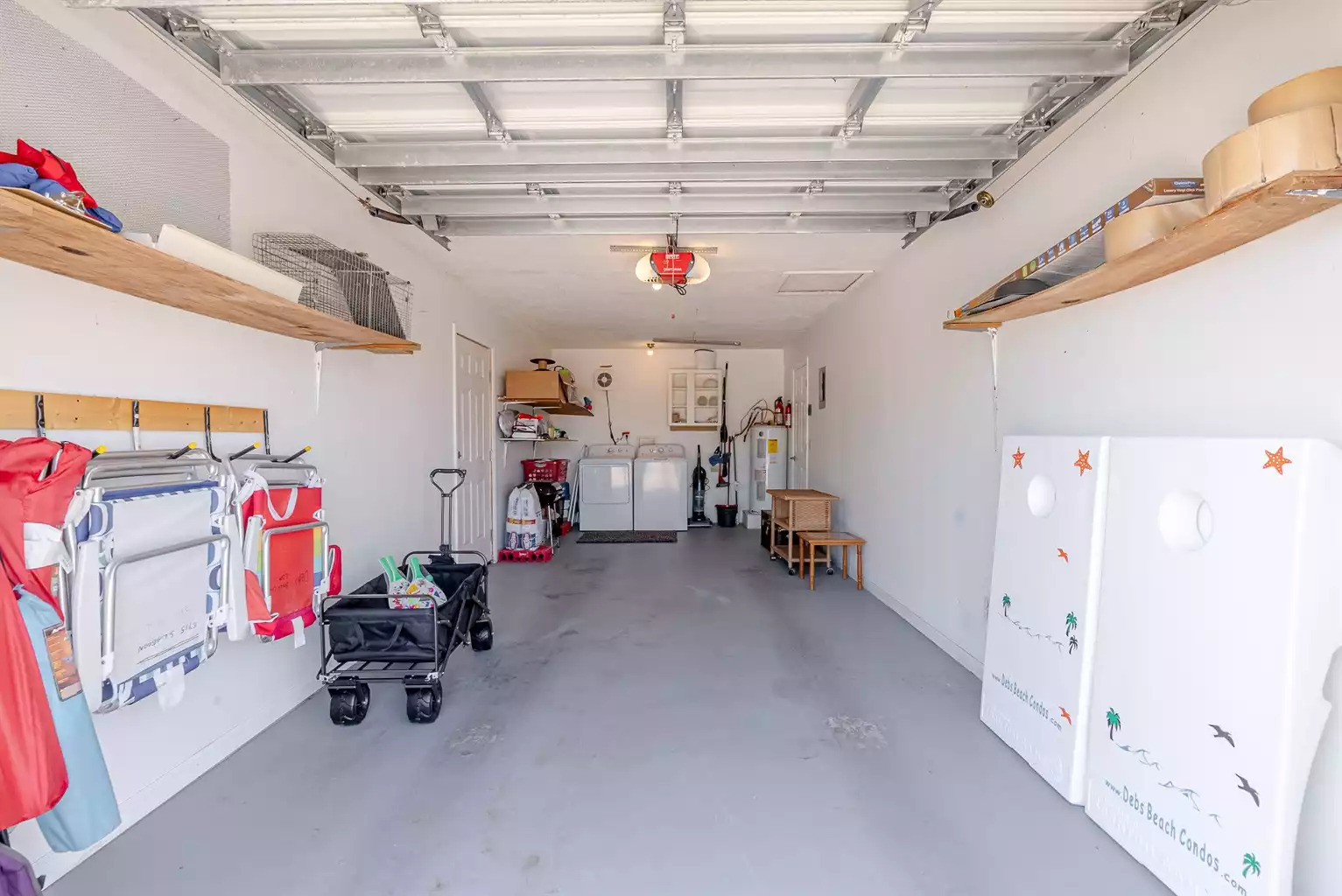 Corn Hole, beach wagon, chairs included. Corn Hole, beach wagon, chairs included. - Deb's Grand Lagoon 3 BR Home - Panama City Beach