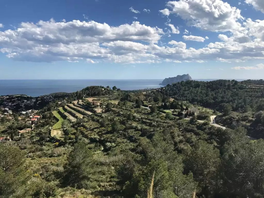The Environment of MiCasa, outlook to Calpe The Environment of MiCasa, outlook to Calpe - MiCasa-Benissa - Moraira