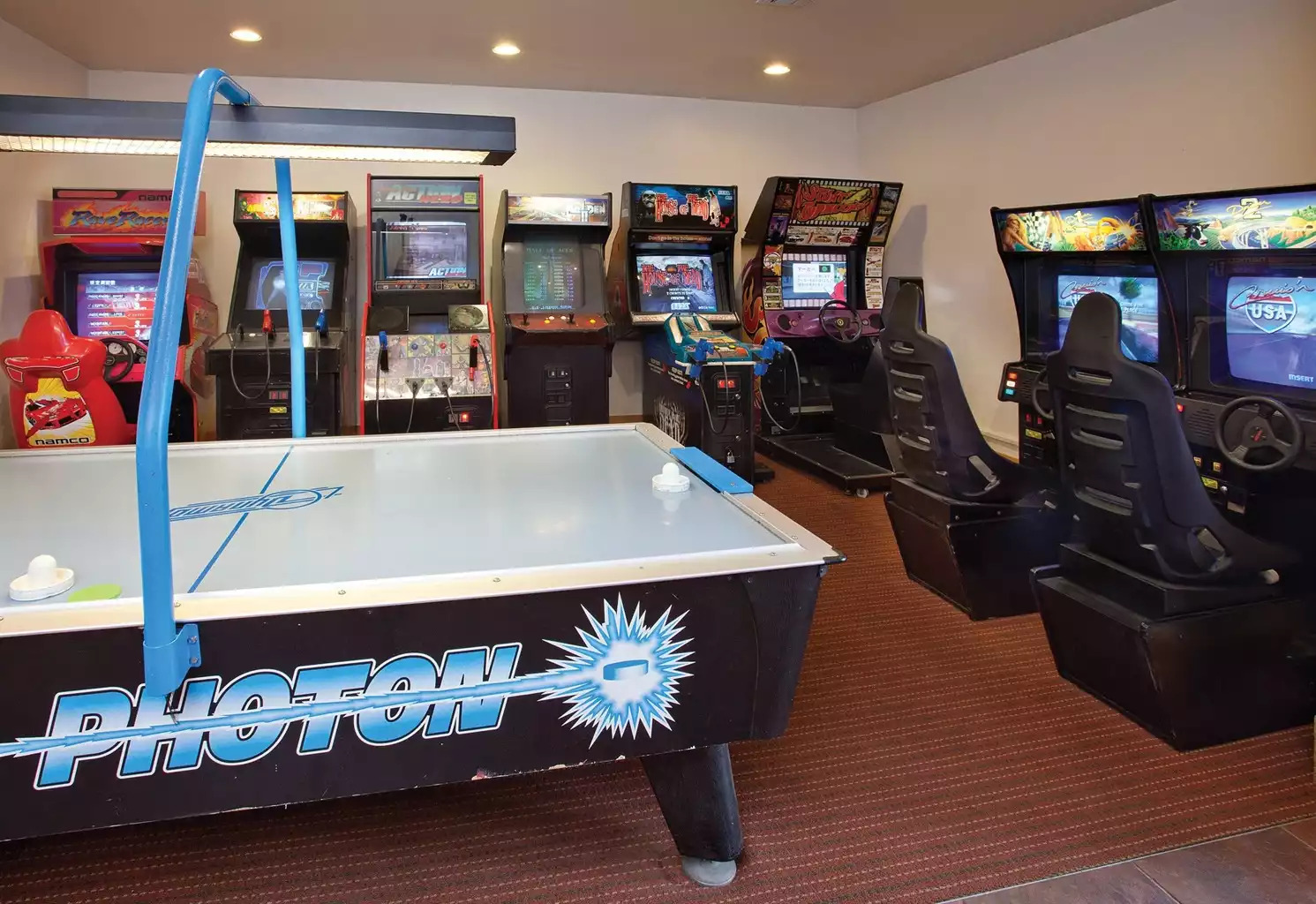 Gaming Area Gaming Area - Big Bear Resort 1bdr #A - Big Bear Lake