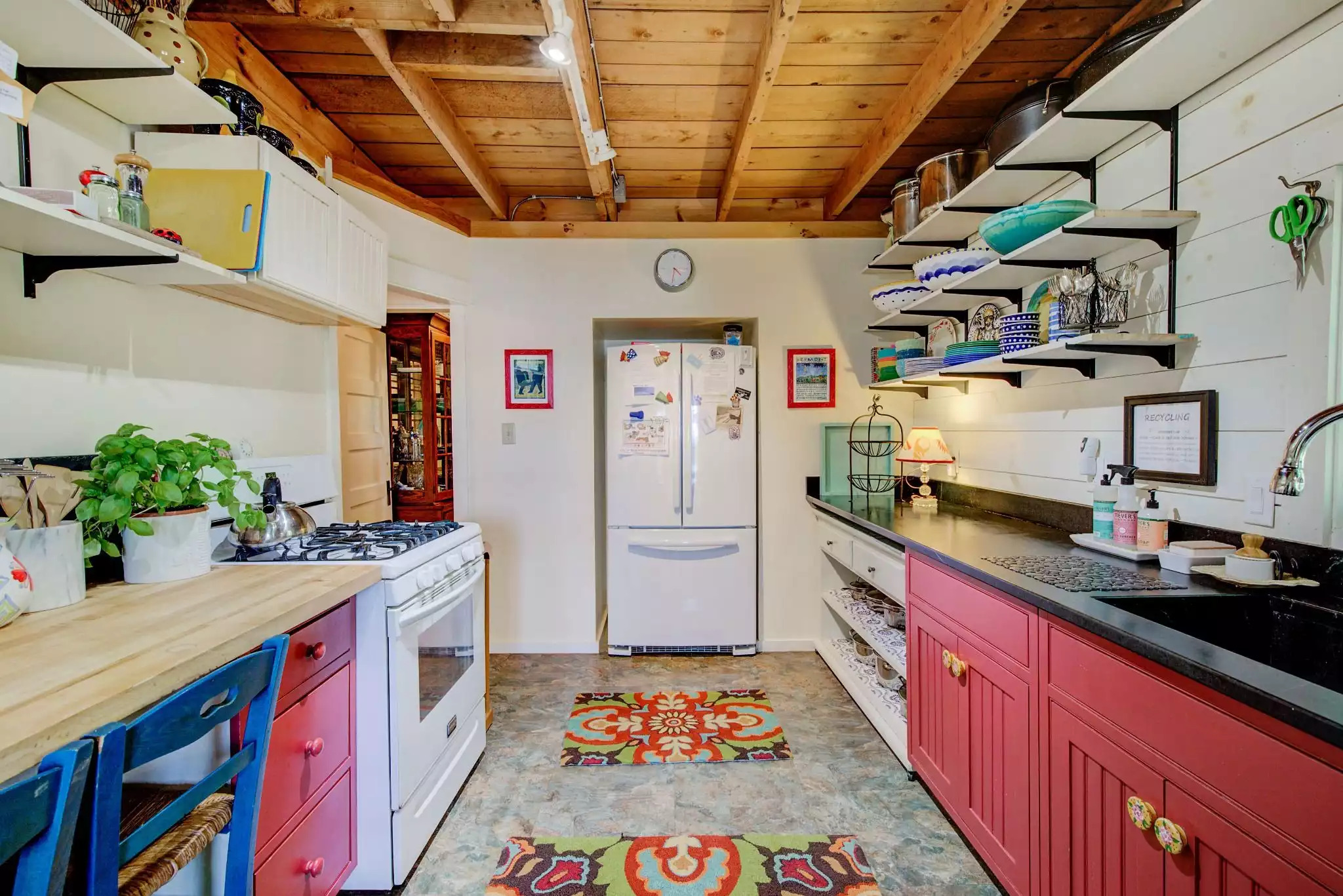 Kitchen ~ looking in Kitchen ~ looking in - Vermont Cottage Amherst Lake & Sanctuary - Plymouth