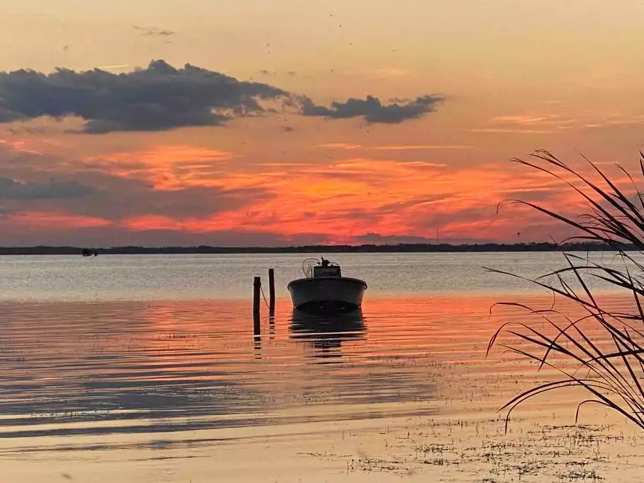 Sunset over the sound at the Whalehead/Corolla Park Sunset over the sound at the Whalehead/Corolla Park - It’s Always Sunny In Corolla - Corolla