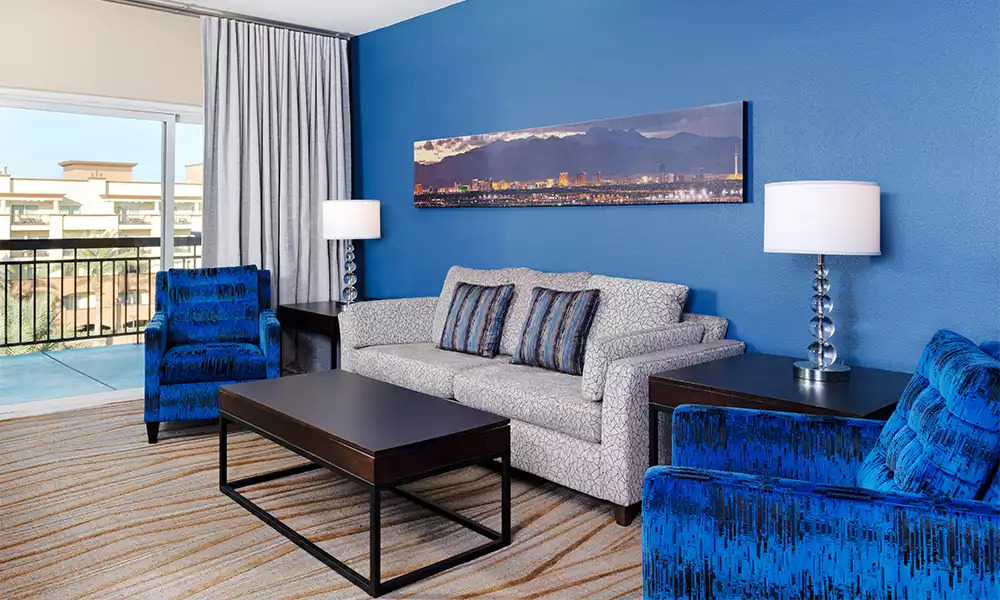 Living Area Living Area - Boulevard Resort 3bdr Penthouse - Las Vegas