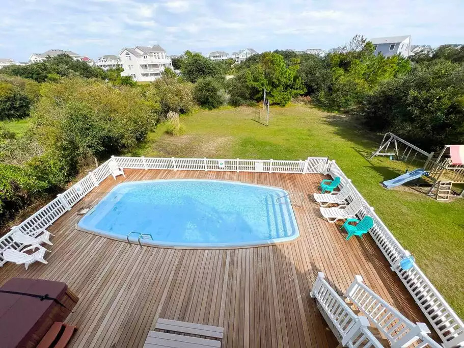 View from Upper Level Deck View from Upper Level Deck - It’s Always Sunny In Corolla - Corolla