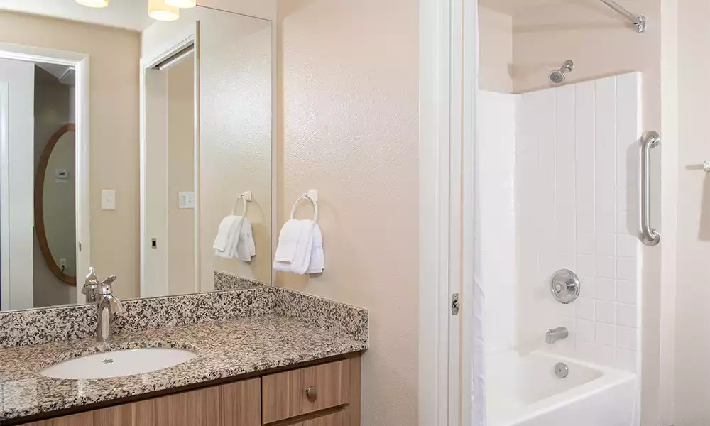 Bathroom Bathroom - Boulevard Resort Studio - Las Vegas