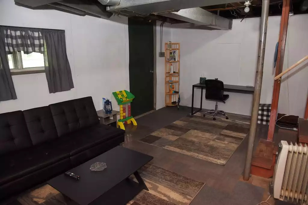 Another desk is located in the basement, and we just added a second bathroom. Another desk is located in the basement, and we just added a second bathroom. - Legacy Lake House - Kingsley