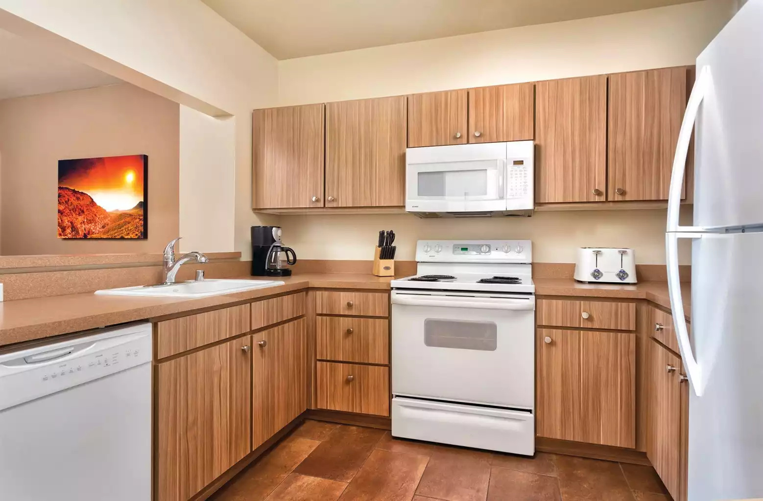 Kitchen Kitchen - Boulevard Resort 2bdr Twin - Las Vegas