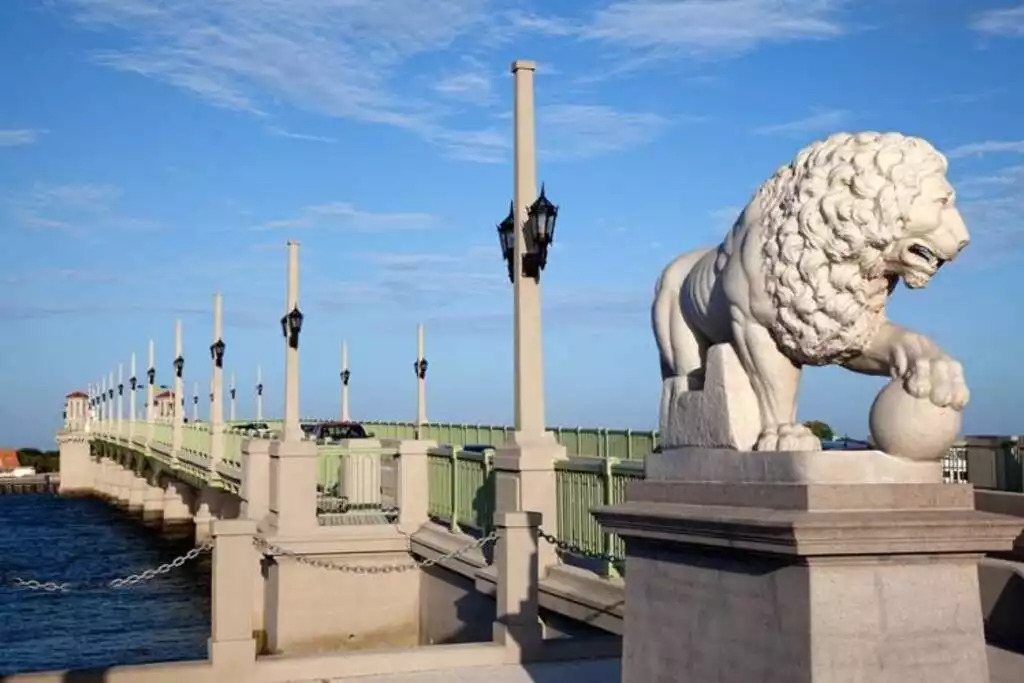 Bridge of Lions at Historic St. Augustine FL Bridge of Lions at Historic St. Augustine FL - Heated Saltwater Pool*Harry Potter*Fire Pit*BBQ*EV - St. Augustine