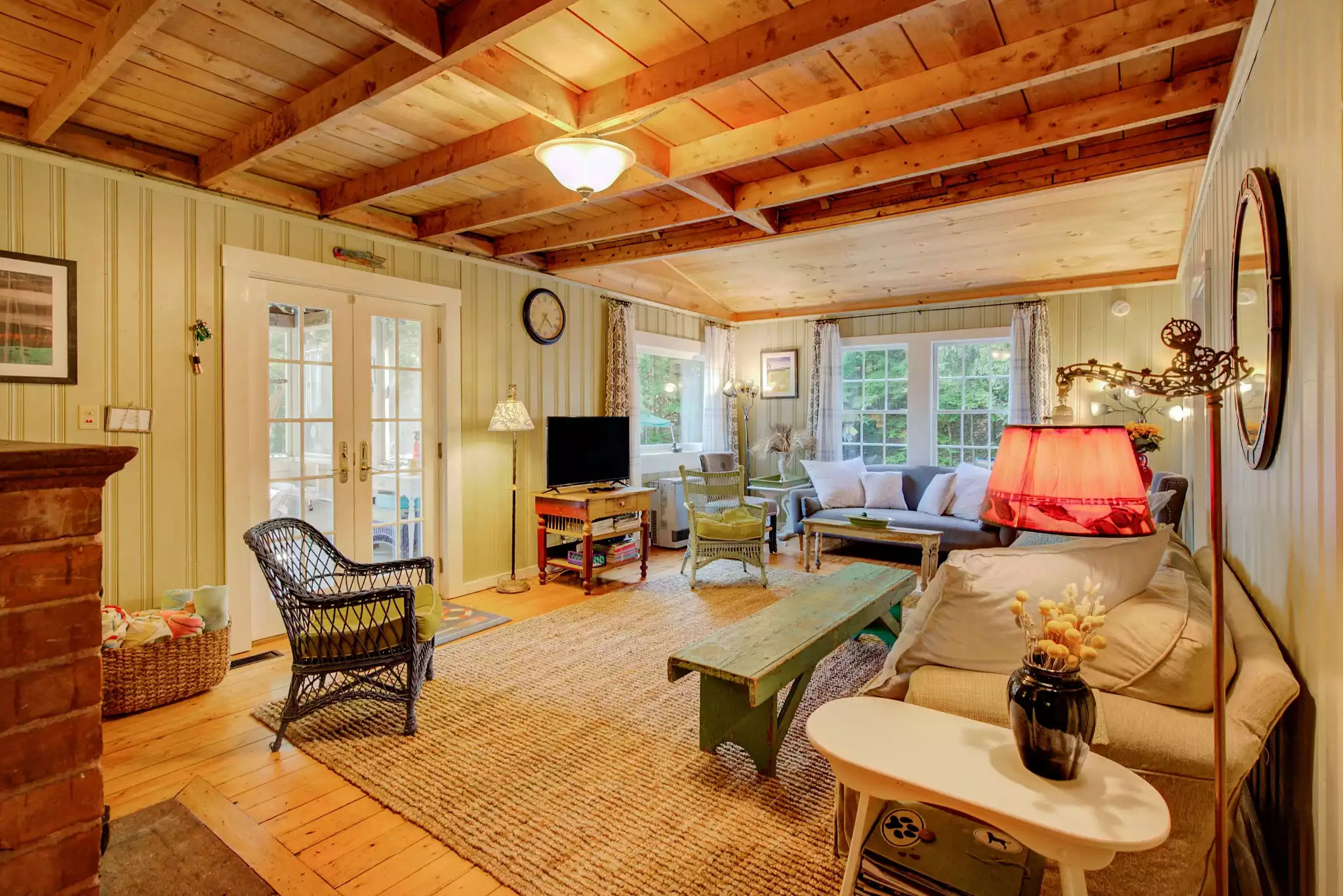 Living Room Living Room - Vermont Cottage Amherst Lake & Sanctuary - Plymouth