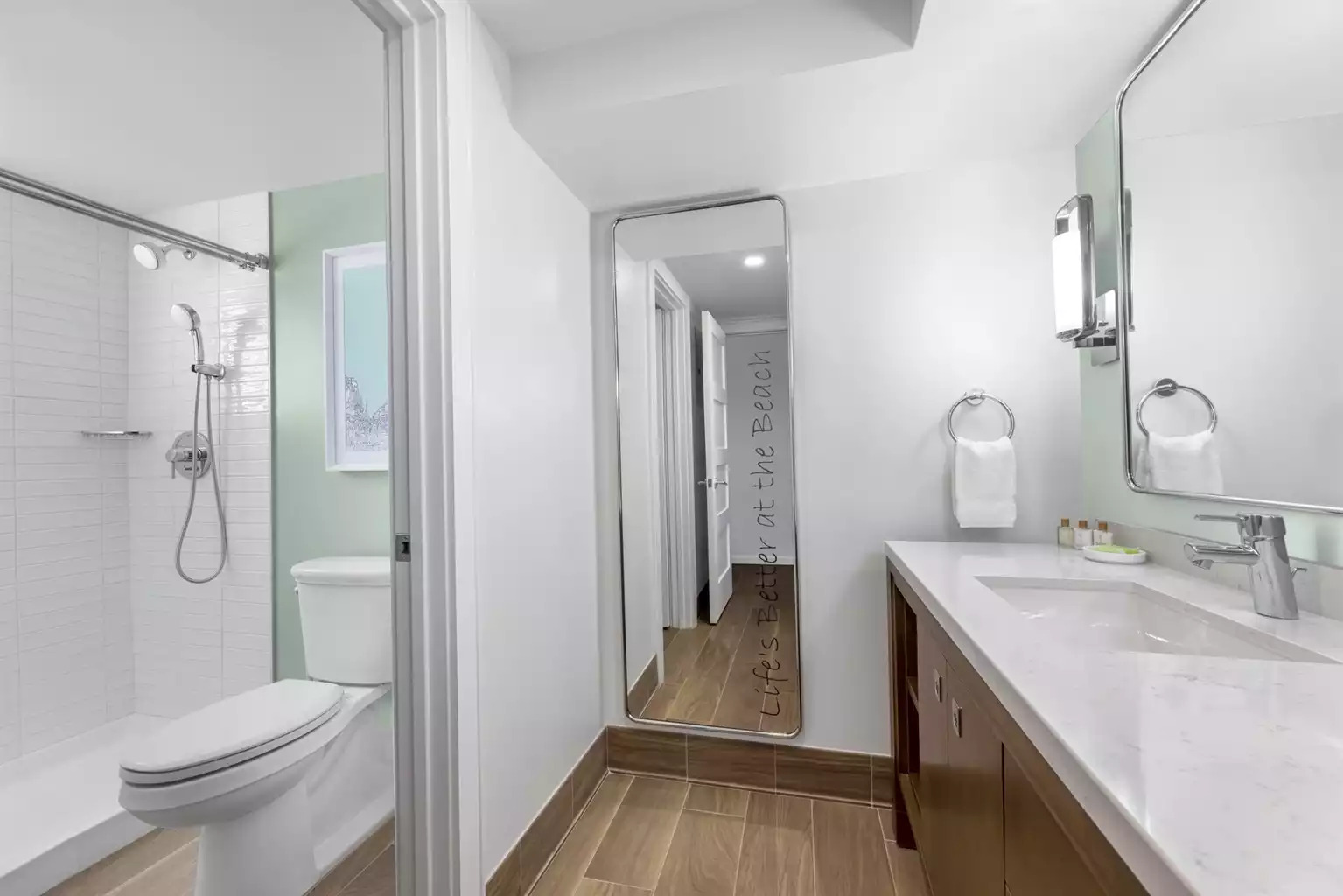 Bathroom Bathroom - Elysian Beach Resort Studio Double #A - St. Thomas
