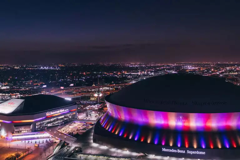 Caesar's Superdome & Smooth King Center - 1/3 miles or ~6 minutes away. Caesar's Superdome & Smooth King Center - 1/3 miles or ~6 minutes away. - Unit 1 – Charming Authentic Mid City! - New Orleans