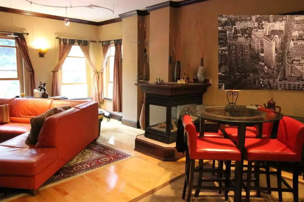 Working Fireplace! Working Fireplace! - Special! Modern City Triplex *Close to center - Boston