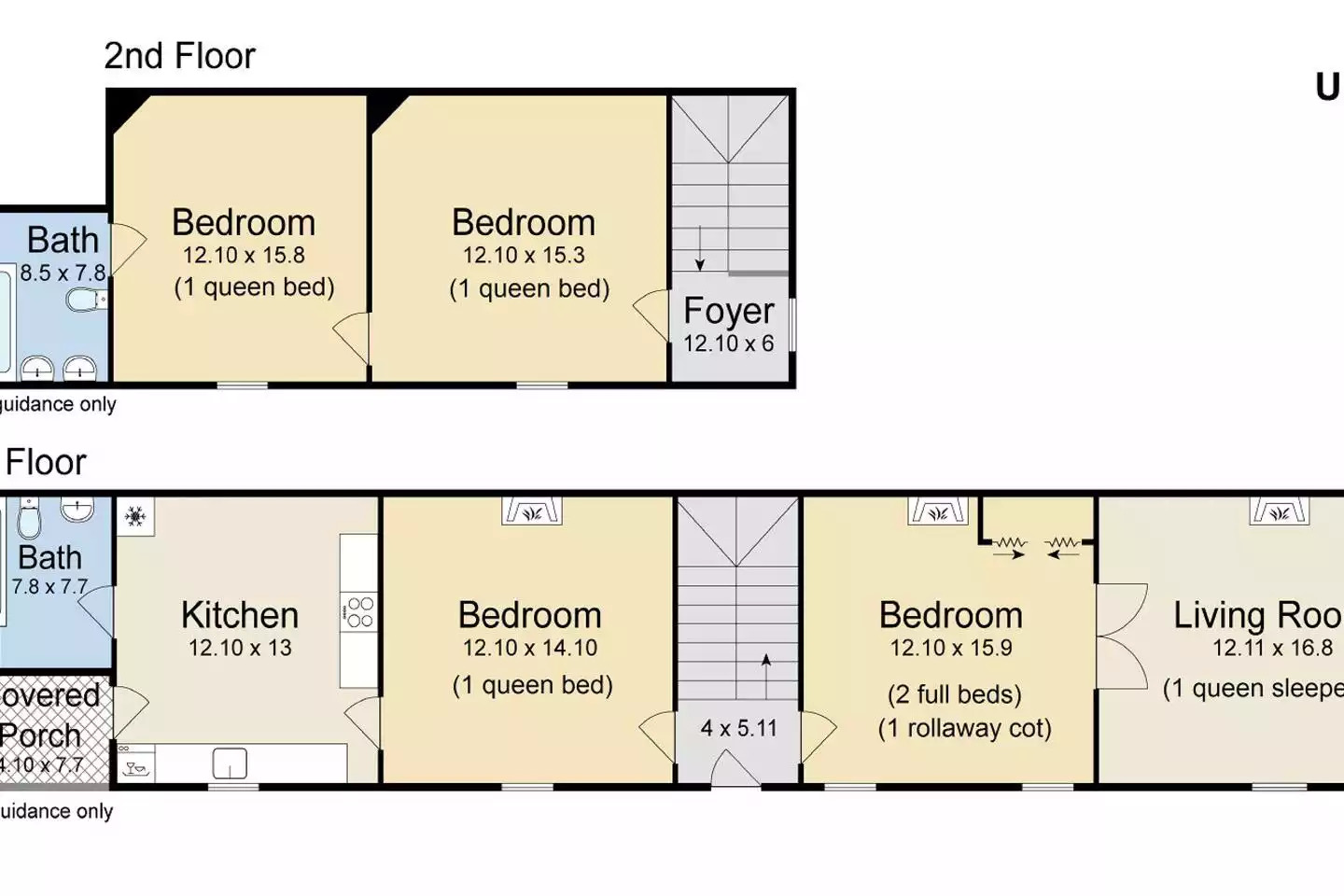 floor plan floor plan - Unit 1 – Charming Authentic Mid City! - New Orleans
