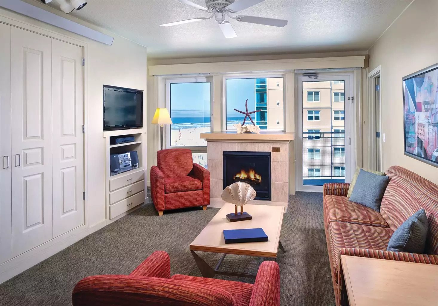 Living Area Living Area - Seaside Resort 2bdr Queen - Seaside