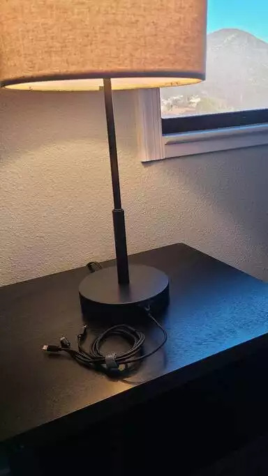 Charging cables provided with the lamp for your use Charging cables provided with the lamp for your use - NEW Unobstructed Lake/Mountain View home, movie rm - Kelseyville