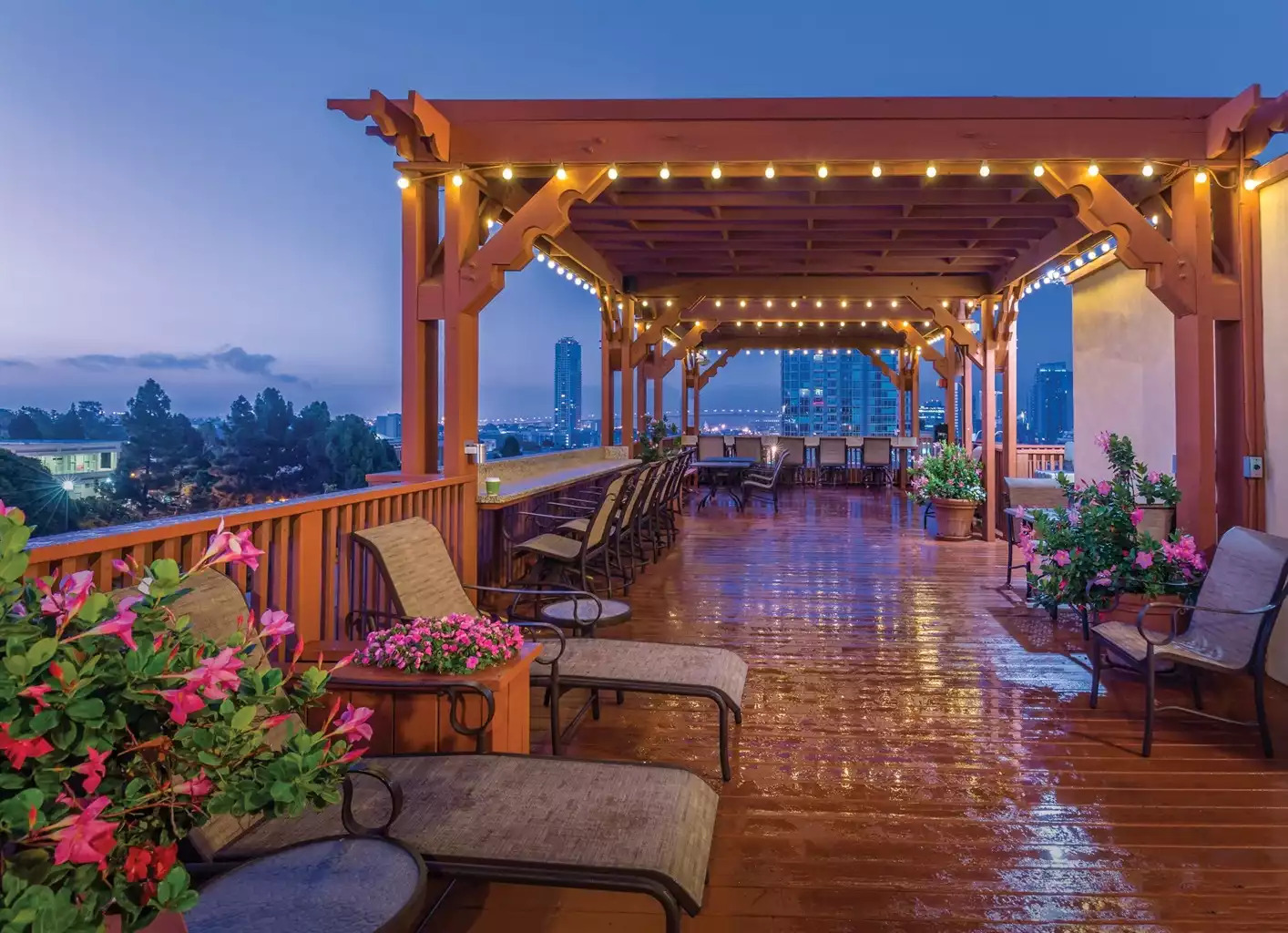 Rooftop Deck Rooftop Deck - Balboa Park Resort 1bdr Hotel - San Diego County