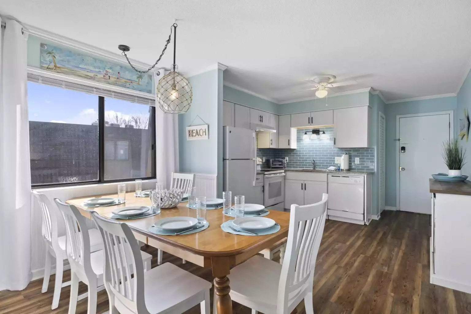 Cook and serve meals with ease with the open flow from kitchen to dining room. Cook and serve meals with ease with the open flow from kitchen to dining room. - HHI TIDE 21, Family Vacation Rental, HHB&T Resort - Hilton Head Island
